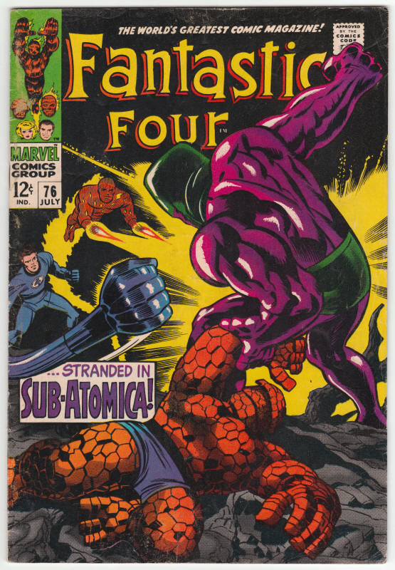 Fantastic Four #76 front cover