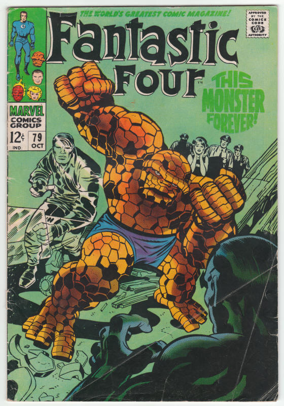 Fantastic Four #79 front cover