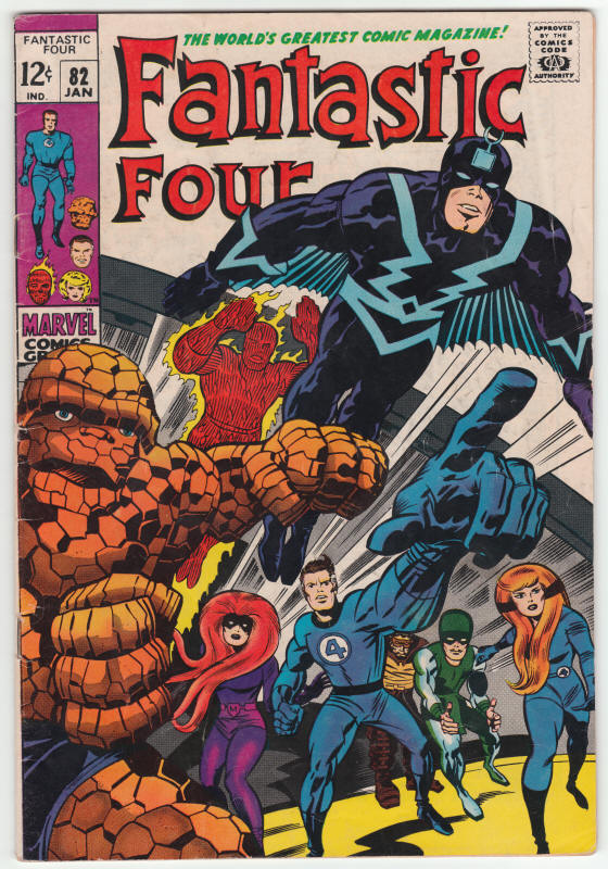 Fantastic Four #82 front cover
