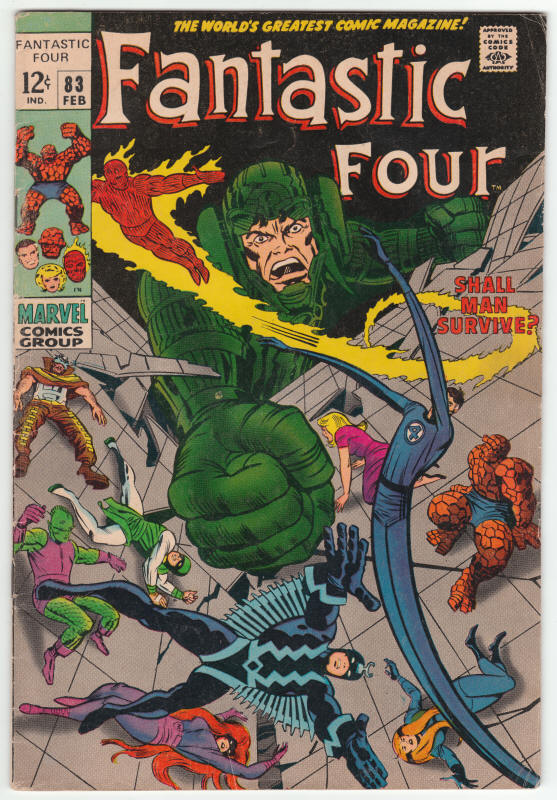 Fantastic Four #83 front cover