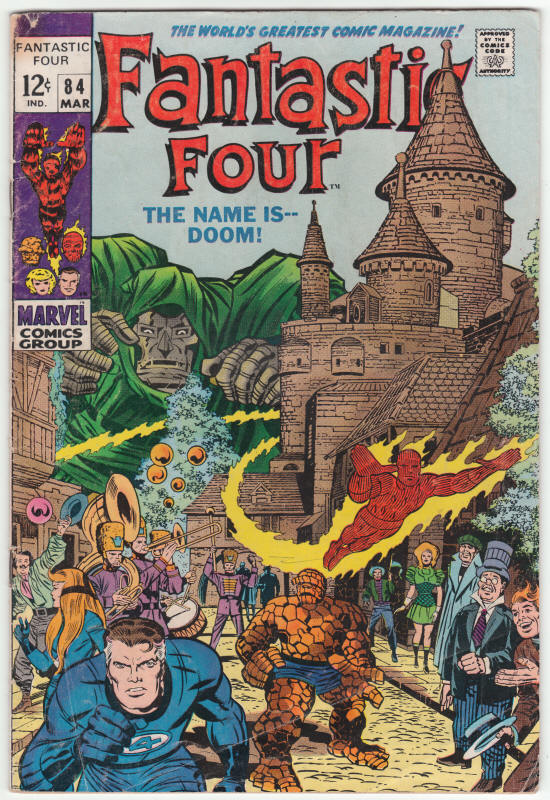 Fantastic Four #84 front cover