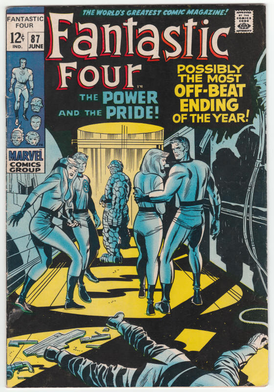 Fantastic Four #87 front cover