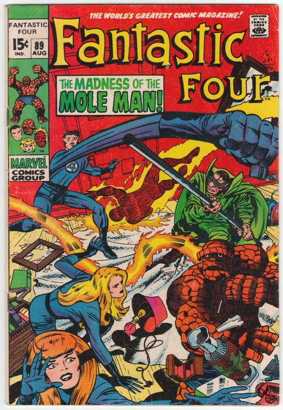 Fantastic Four #89 front cover