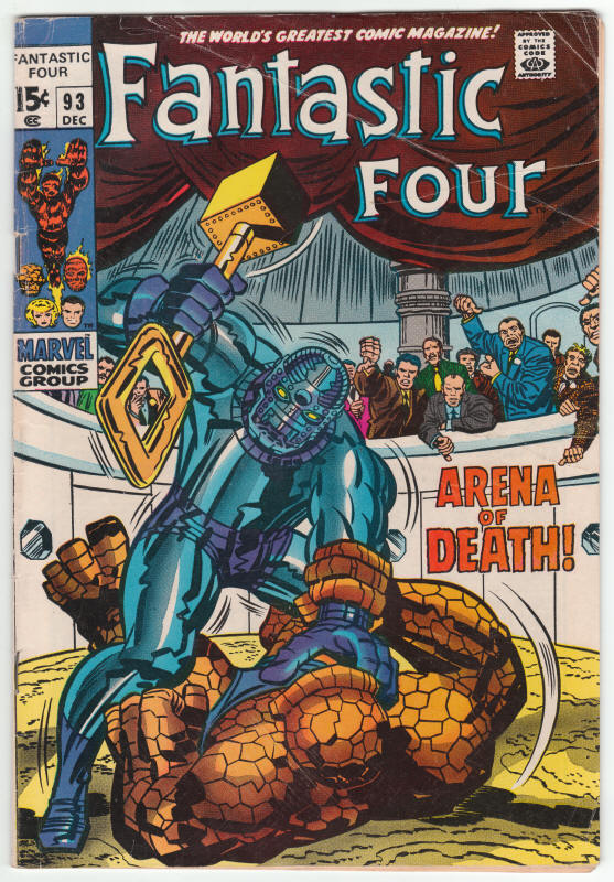 Fantastic Four #93 front cover