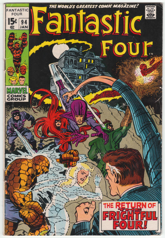 Fantastic Four #94 front cover