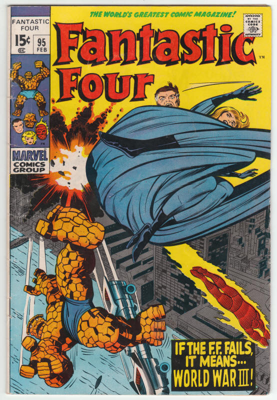 Fantastic Four #95 front cover