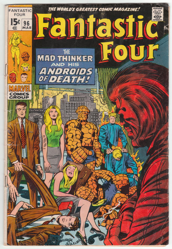 Fantastic Four #96 front cover