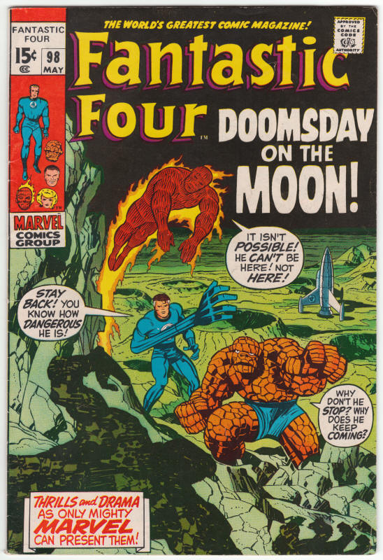Fantastic Four #98 front cover