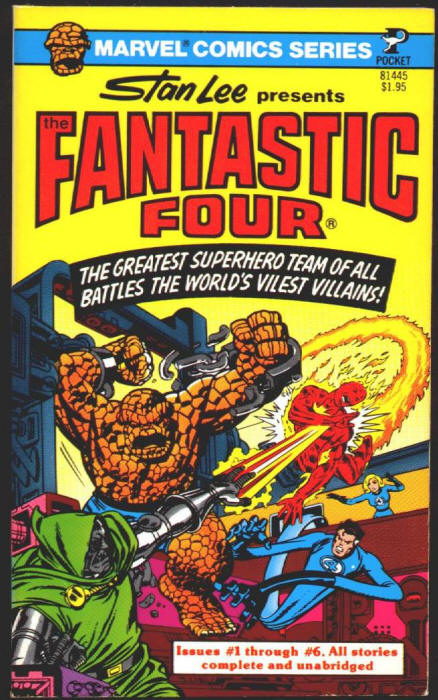 Fantastic Four 1977 Paperback 1 front cover