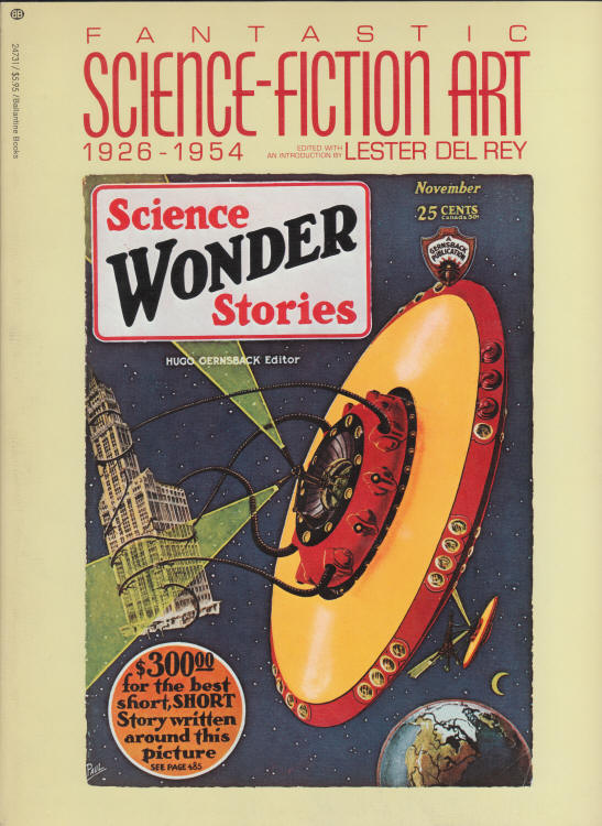 Fantastic Science Fiction Art 1926 1954 front cover