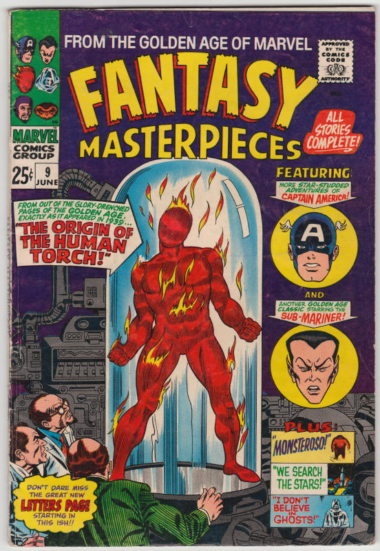 Fantasy Masterpieces #9 front cover