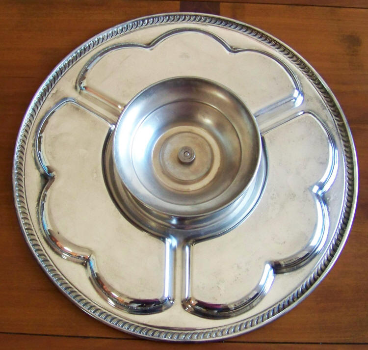 F. B. Rogers Silver Plated Lazy Susan