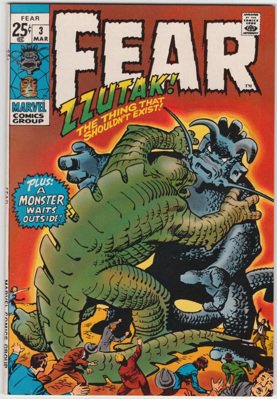 Fear #3 front cover