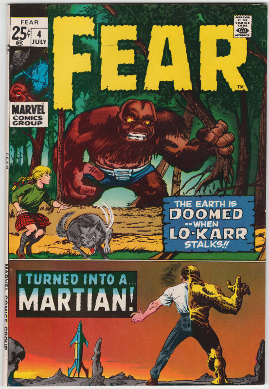 Fear #4 front cover