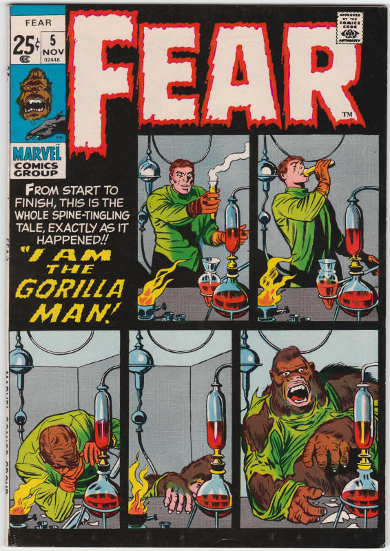 Fear #5 front cover
