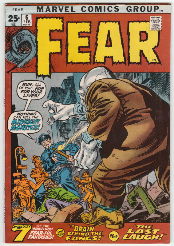 Fear #6 front cover