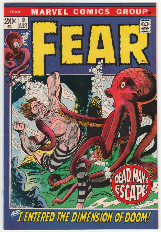 Fear #9 front cover