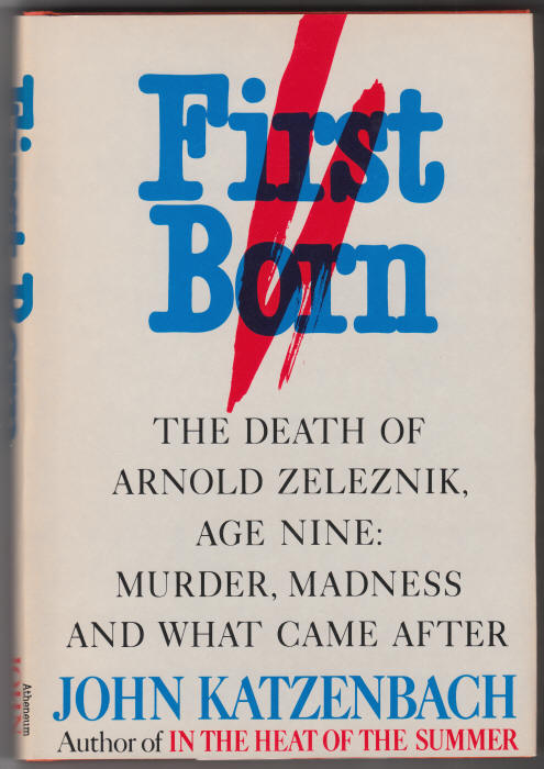 First Born Arnold Zeleznik front cover