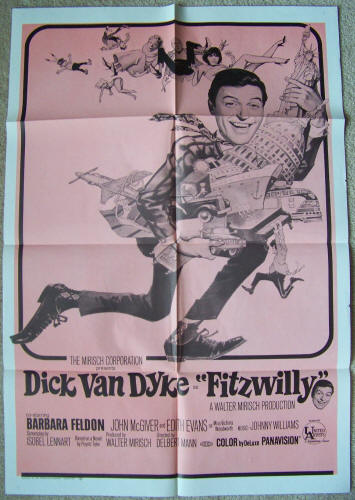 Fitzwilly One Sheet Movie Poster