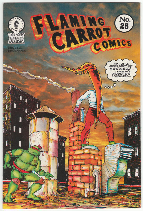 Flaming Carrot Comics #25 front cover