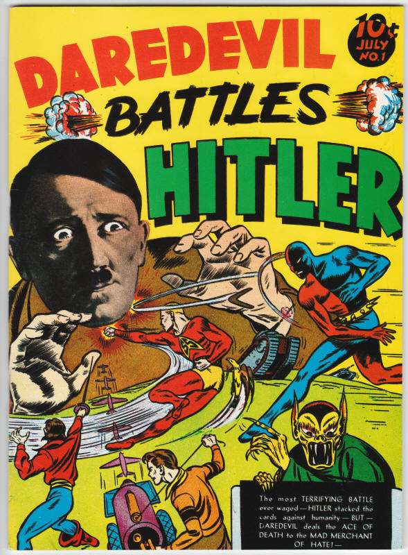 Flashback 1 Daredevil Battles Hitler 1 front cover