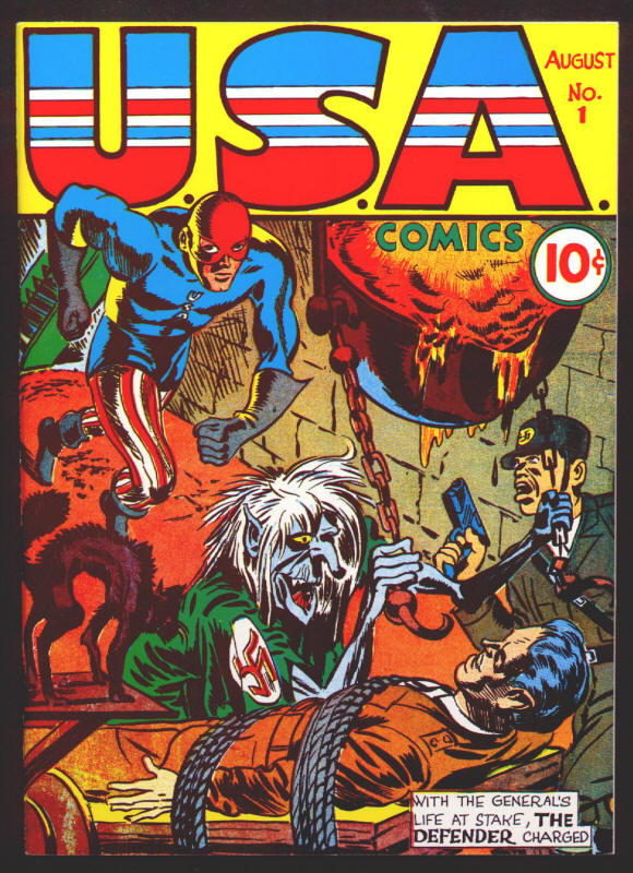 Flashback #3 USA Comics 1 front cover