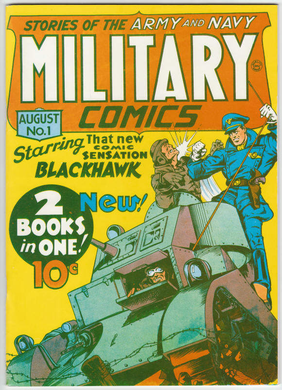 Flashback #5 Military Comics 1 front cover
