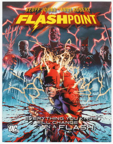 Flashpoint Checklist DC Promo Card