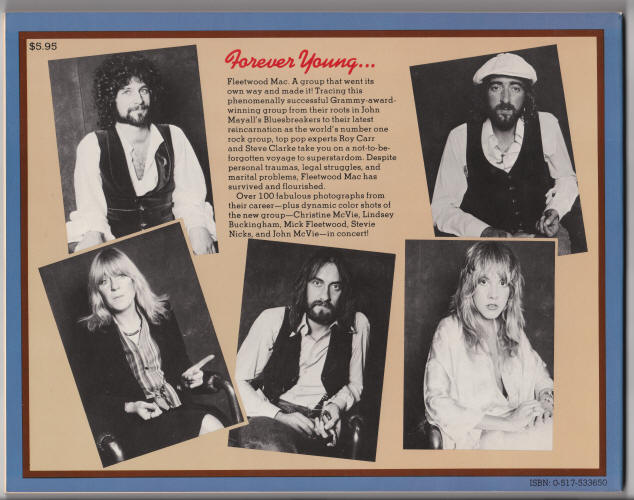 Fleetwood Mac Rumours n Fax back cover