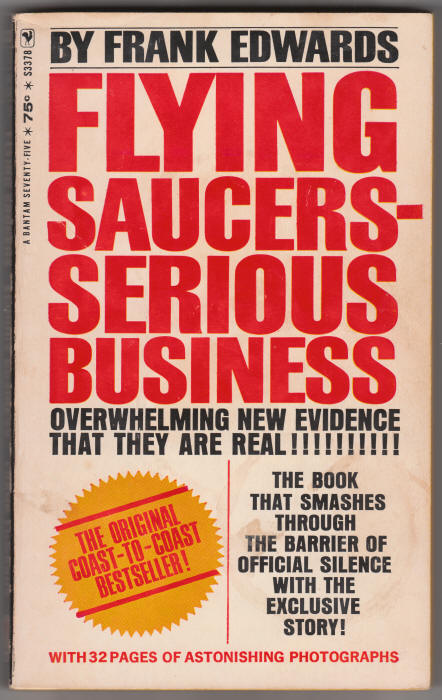 Flying Saucers Serious Business front cover