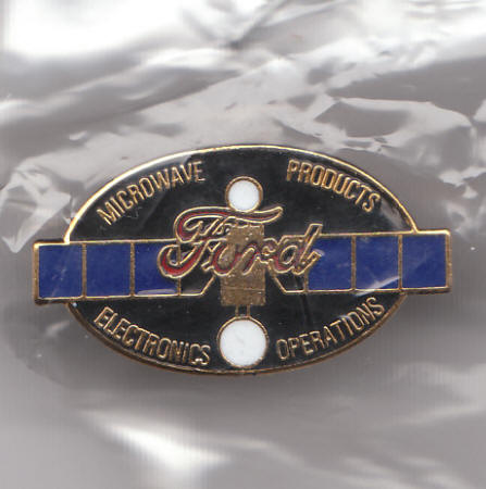 Ford Aerospace Microwave Products Electronics Operations Satellite Pin