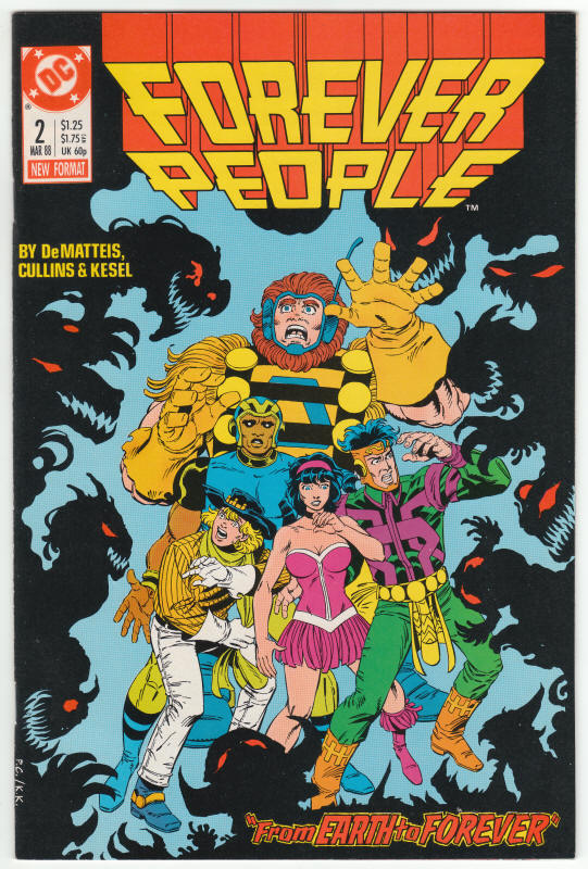 Forever People 1988 Mini-Series #2 front cover