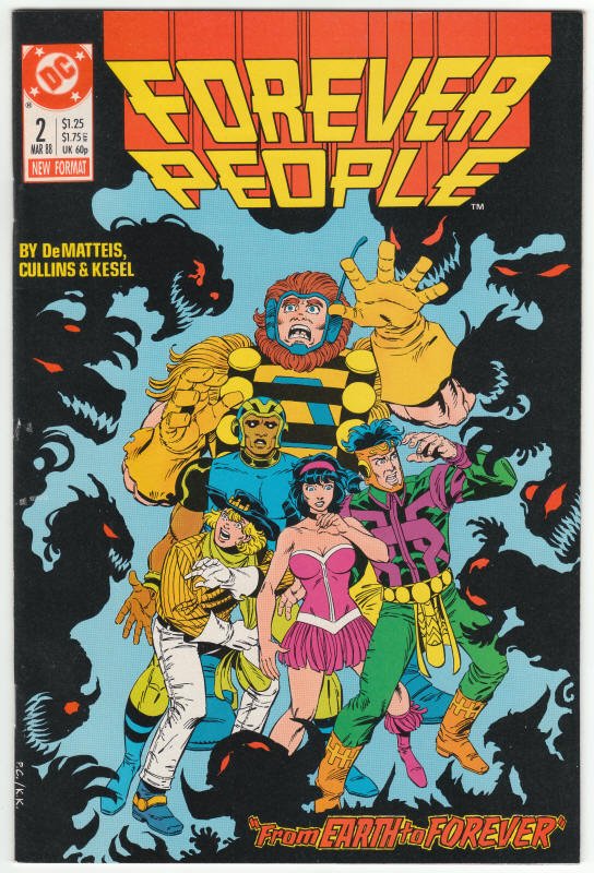 Forever People 1988 Mini-Series #2 front cover