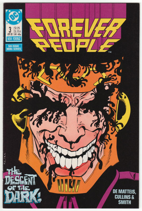 Forever People 1988 Mini-Series #3 front cover