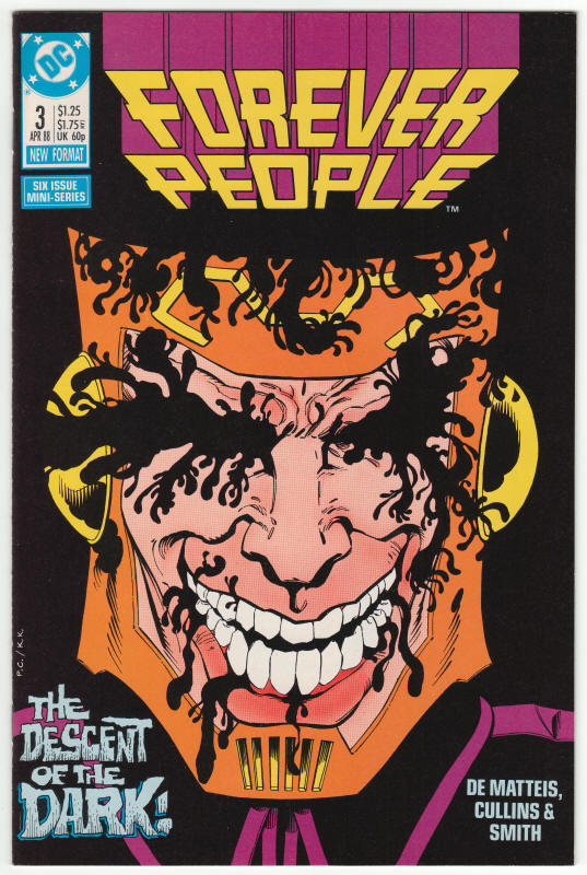 Forever People 1988 Mini-Series #3 front cover