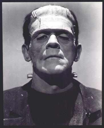 Frankenstein Boris Karloff Photo Card