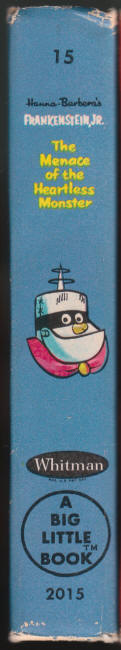 Frankenstein Jr Big Little Books 15 spine