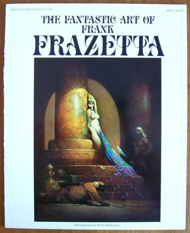 The Fantastic Art Of Frank Frazetta front cover