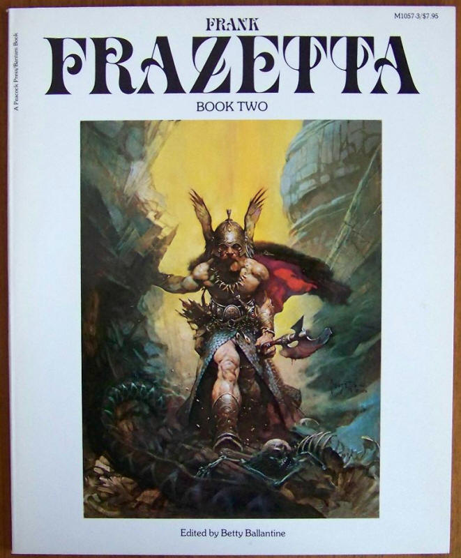 Frank Frazetta Book Two front cover