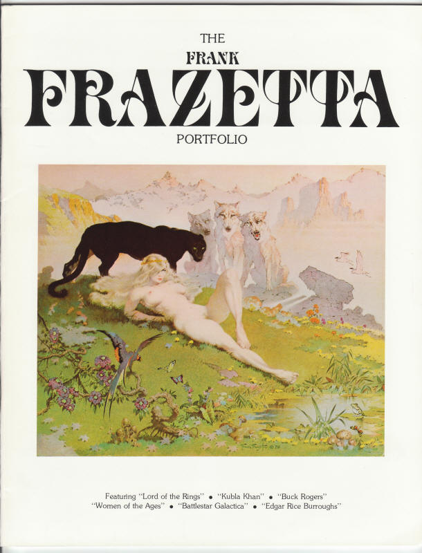 The Frank Frazetta Portfolio front cover