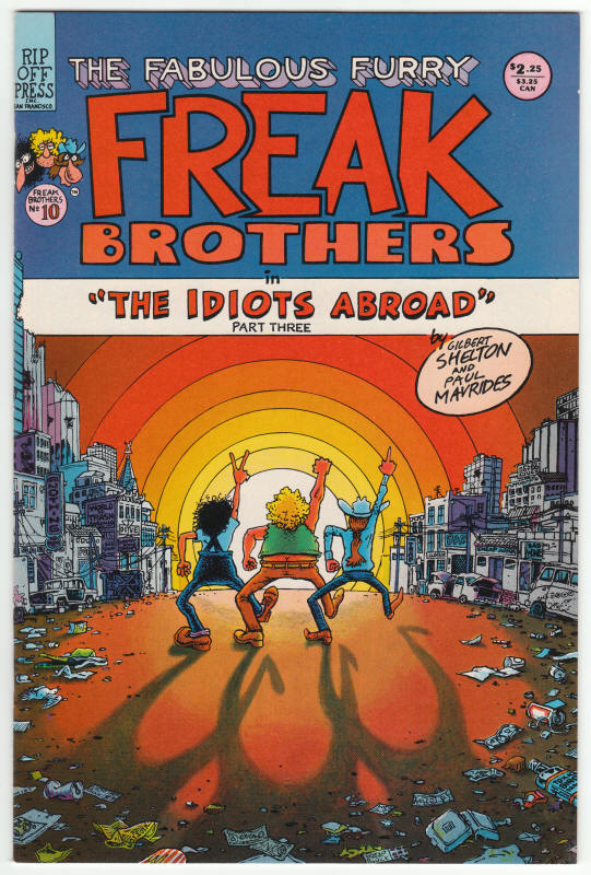 The Fabulous Furry Freak Brothers #10 front cover