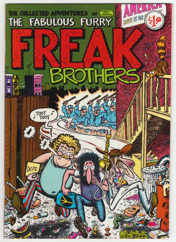 The Fabulous Furry Freak Brothers #1 front cover