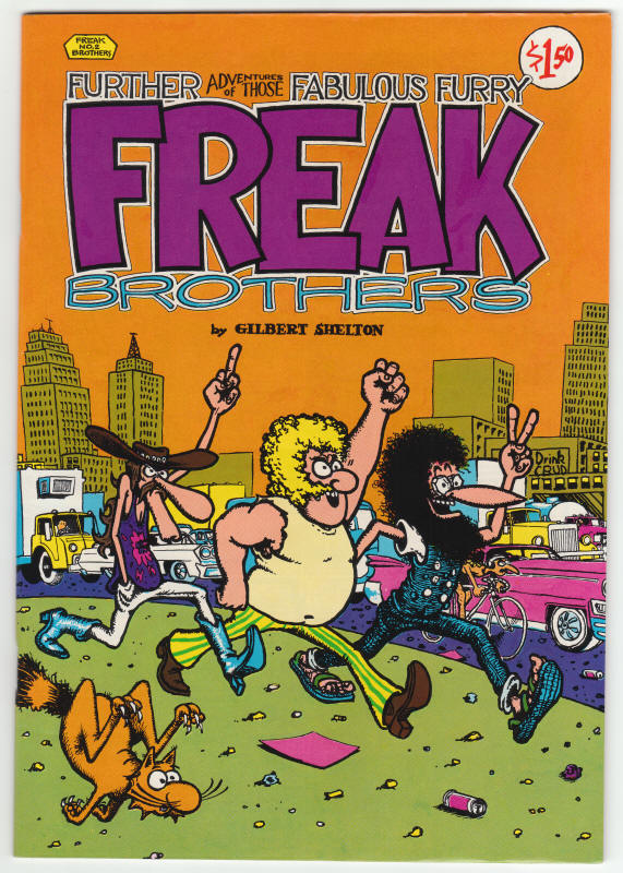 The Fabulous Furry Freak Brothers #2 front cover