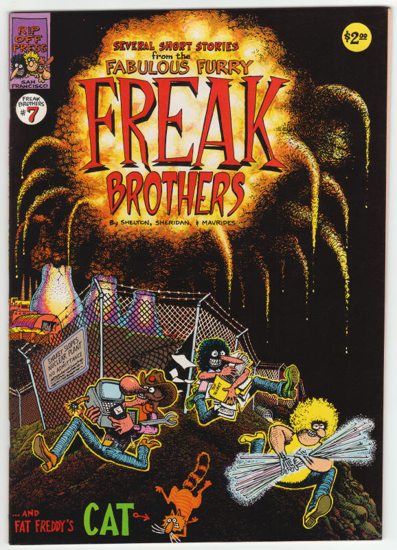 The Fabulous Furry Freak Brothers #7 front cover