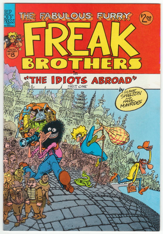 The Fabulous Furry Freak Brothers #8 front cover