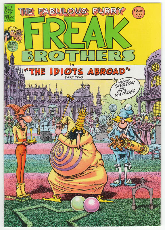 The Fabulous Furry Freak Brothers #9 front cover