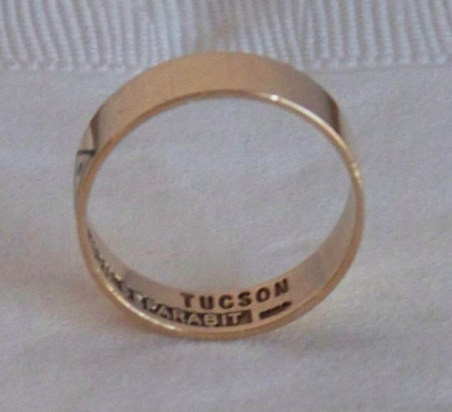 Freemason 14th Degree Scottish Rite Gold Ring
