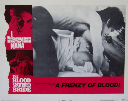 A Frenzy Of Blood Lobby Card #3