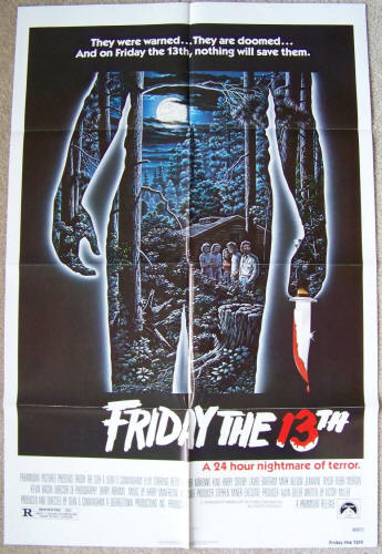 Friday The 13th One Sheet Movie Poster