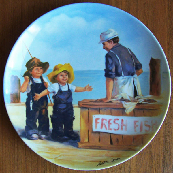 Friends I Remember Plate 1 front
